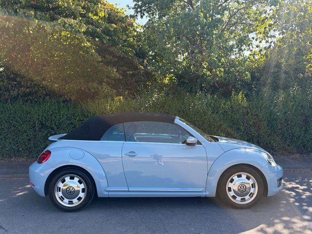 Volkswagen Beetle 1.6 Tdi Bluemotion Tech Design Cabriolet Diese Blue #3