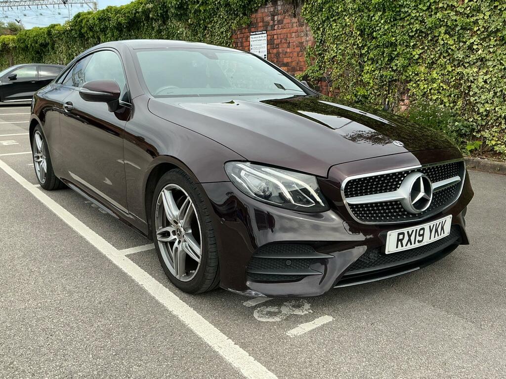Mercedes-Benz E Class 2.0 E220d Amg Line G-tronic Euro 6 Ss Red