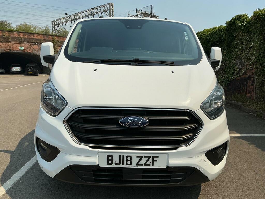 Ford Transit Custom 2.0 300 Ecoblue Limited Crew Van L1 H1 Euro 6 BJ18ZZF White #3