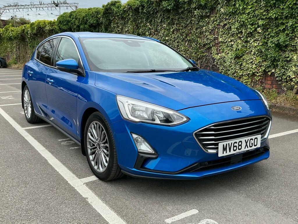 Ford Focus 1.0T Ecoboost Titanium X Euro 6 Ss Blue