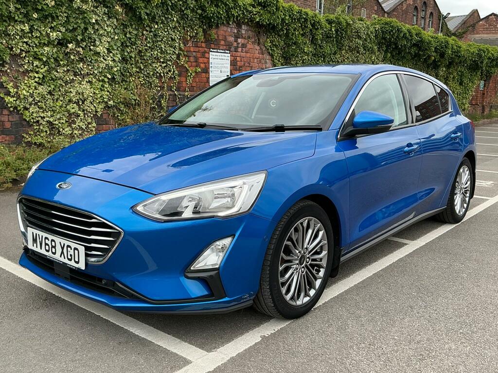 Ford Focus 1.0T Ecoboost Titanium X Euro 6 Ss Blue #4