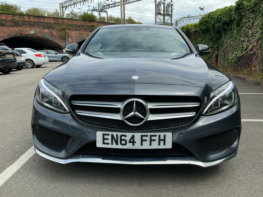Mercedes-Benz C Class 1.6 C200 Bluetec Amg Line Euro 6 Ss Grey #3