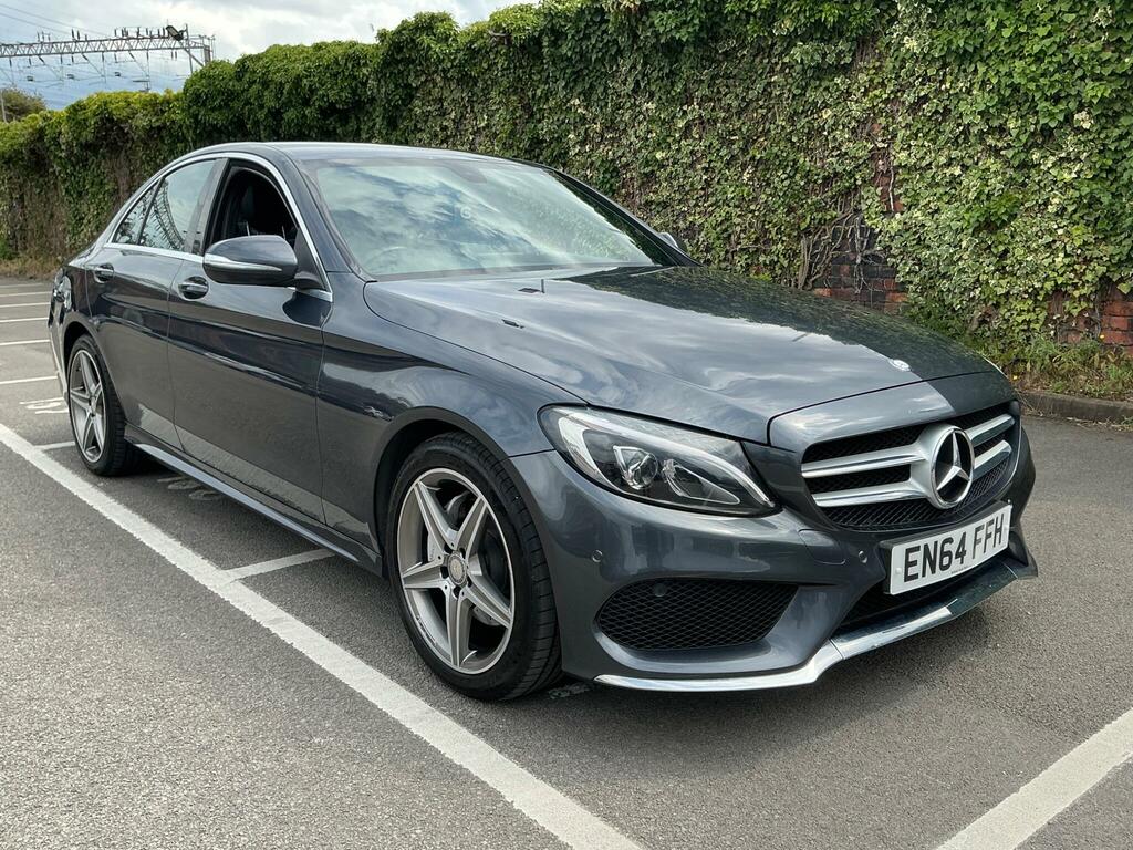 Mercedes-Benz C Class 1.6 C200 Bluetec Amg Line Euro 6 Ss Grey