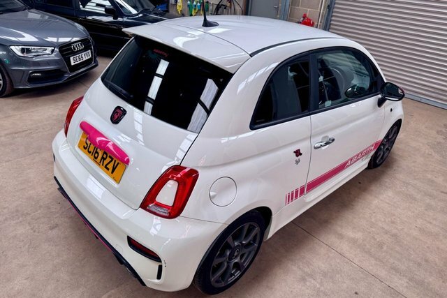 Abarth 595 1.4 T-jet Hatchback Euro 6 145 White #5