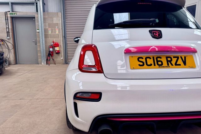 Abarth 595 1.4 T-jet Hatchback Euro 6 145 White #3