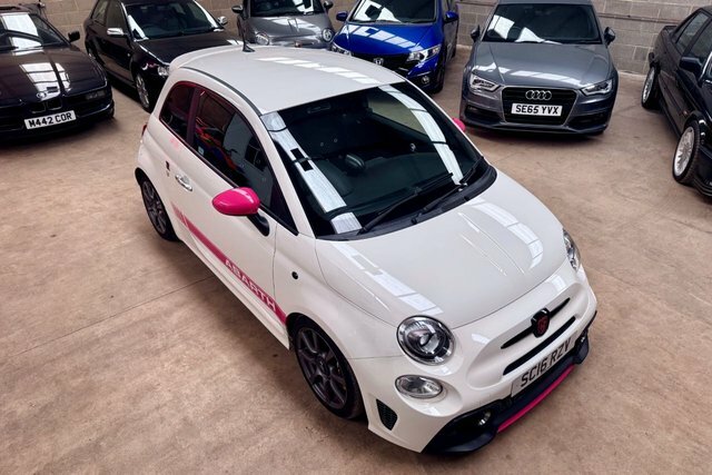 Abarth 595 1.4 T-jet Hatchback Euro 6 145 White #2