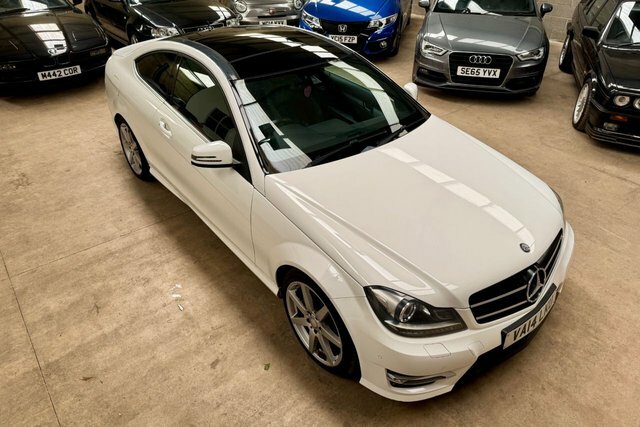Mercedes-Benz C Class 2.1 C220 Cdi Amg Sport Edition Coupe G- White #5