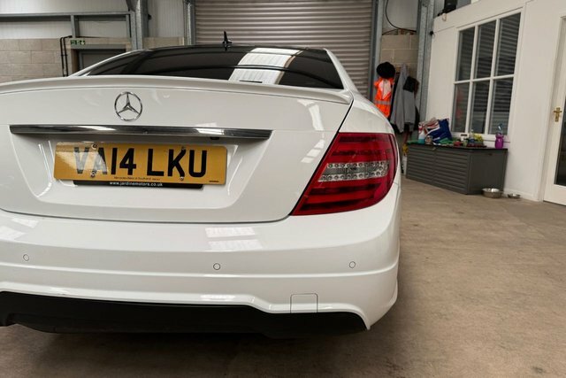 Mercedes-Benz C Class 2.1 C220 Cdi Amg Sport Edition Coupe G- White #3