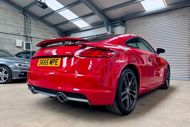 Audi TT 2.0 Tdi Ultra S Line Coupe Euro Red #4