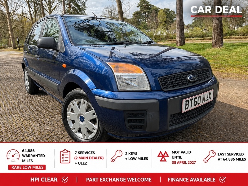 Ford Fusion Style Plus Blue