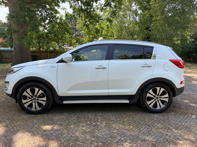 Kia Sportage Crdi Kx-4 White #6