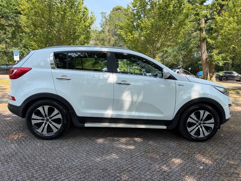 Kia Sportage Crdi Kx-4 White #5
