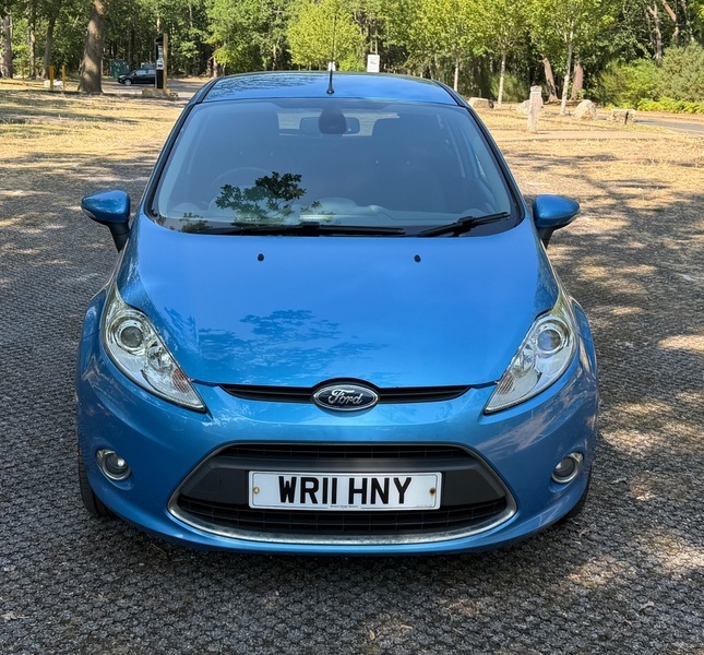 Ford Fiesta Titanium Tdci Blue #6