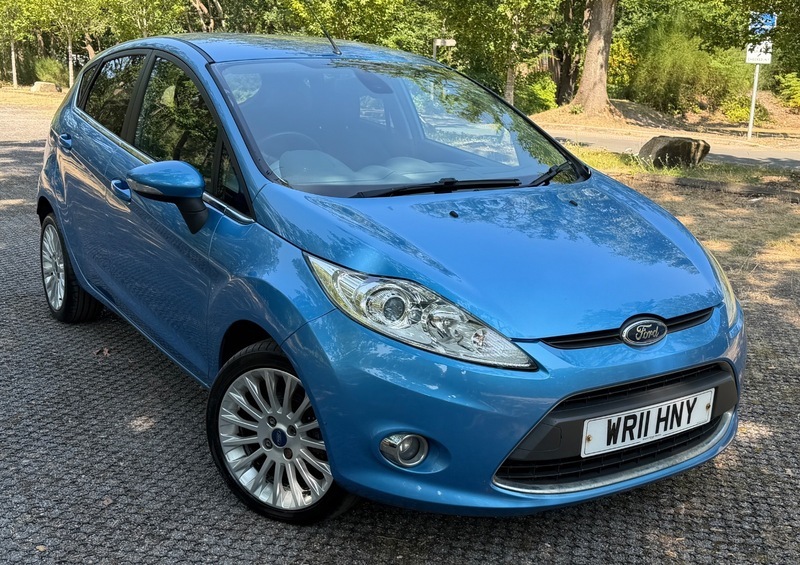 Ford Fiesta Titanium Tdci Blue