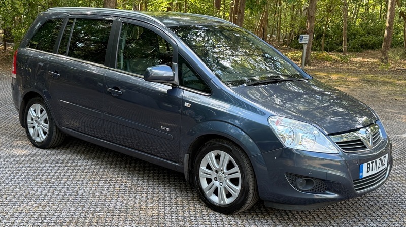 Vauxhall Zafira Mpv Silver #8