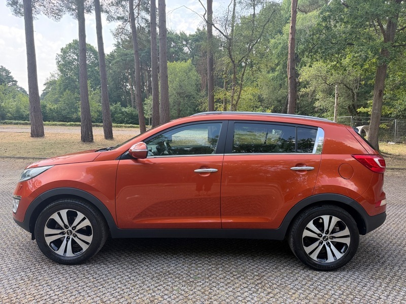 Kia Sportage Crdi 3 VX63DZS Orange #6