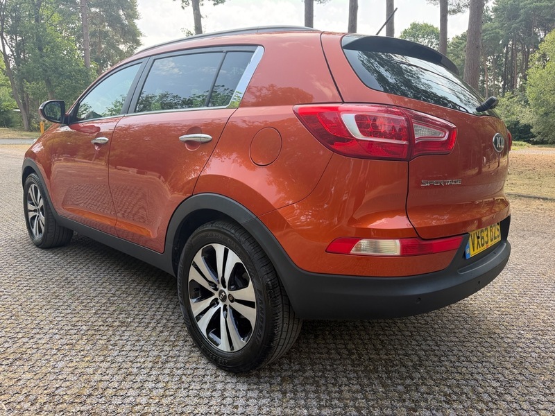 Kia Sportage Crdi 3 VX63DZS Orange #4