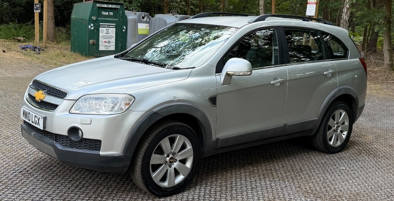 Chevrolet Captiva Ltz Silver #11