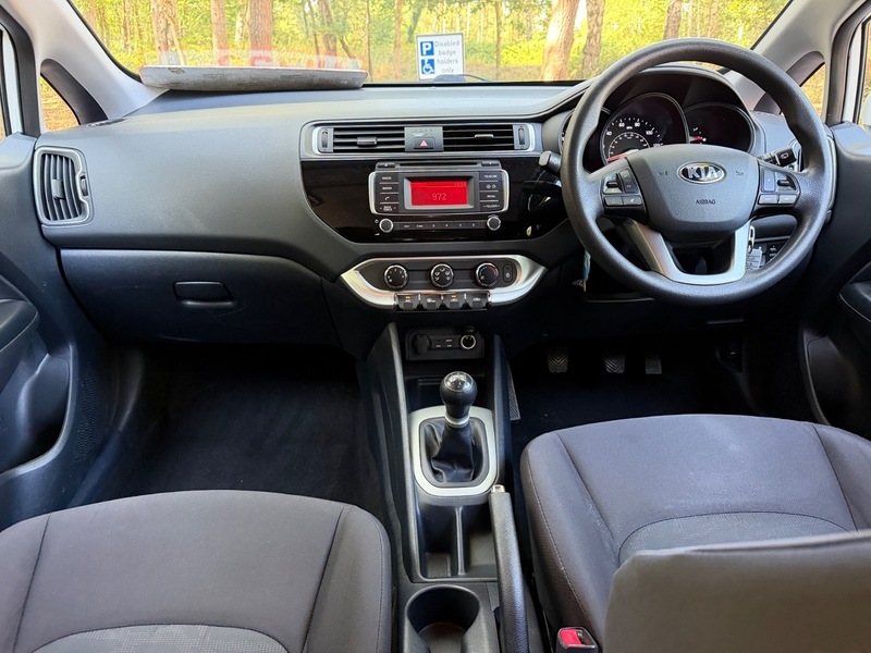 Kia RIO 1 Air White #3