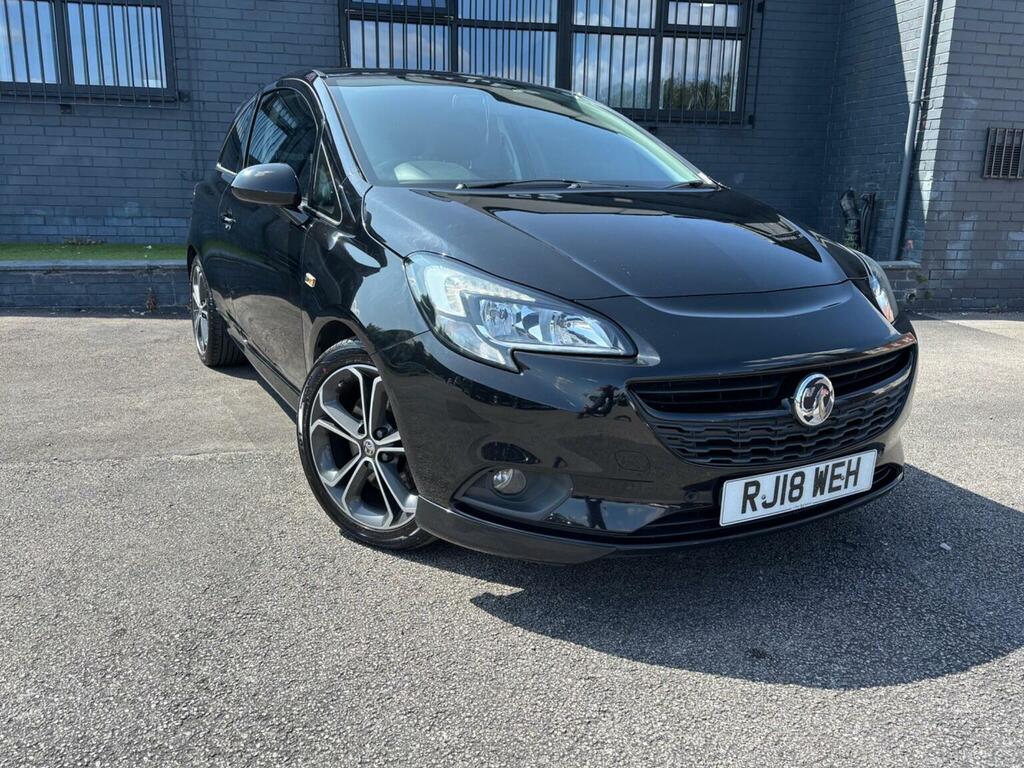 Vauxhall Corsa 1.4I Turbo Black Edition Euro 6 Ss Black