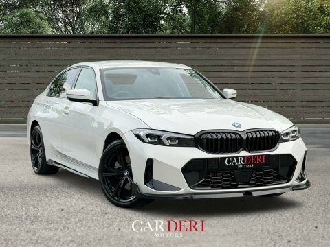 BMW 3 Series 2.0 330E Sport YB25FPK White #6