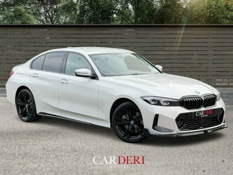 BMW 3 Series 2.0 330E Sport YB25FPK White #5