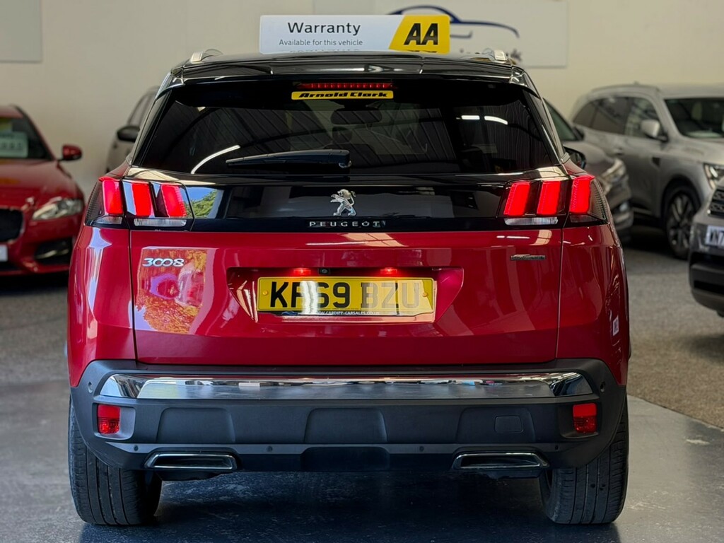 Peugeot 3008 1.5 Bluehdi Gt Line Red #6