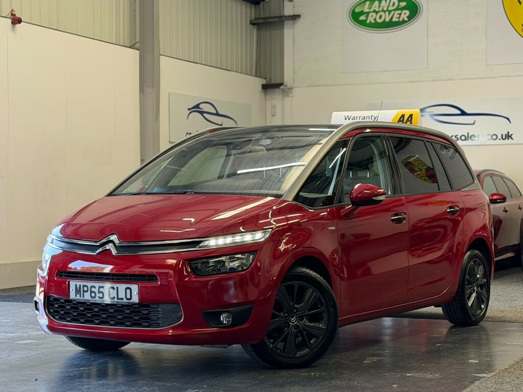 Citroen Grand C4 Picasso Mpv 1.6 Bluehdi Exclusive 201665 Red #4