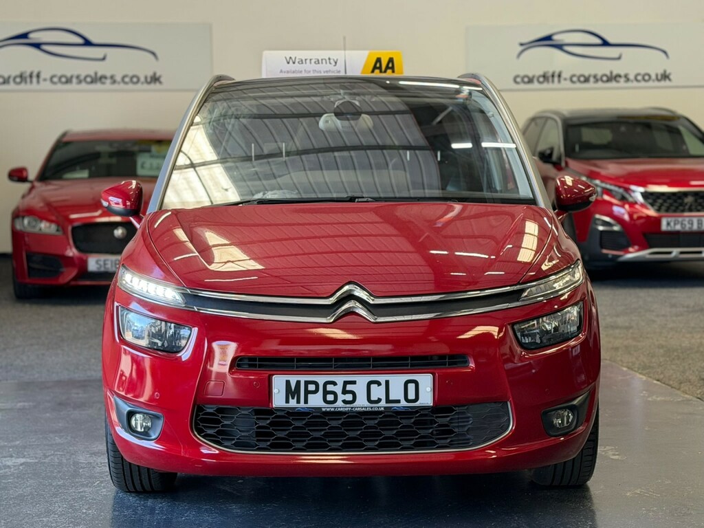 Citroen Grand C4 Picasso Mpv 1.6 Bluehdi Exclusive 201665 Red #3