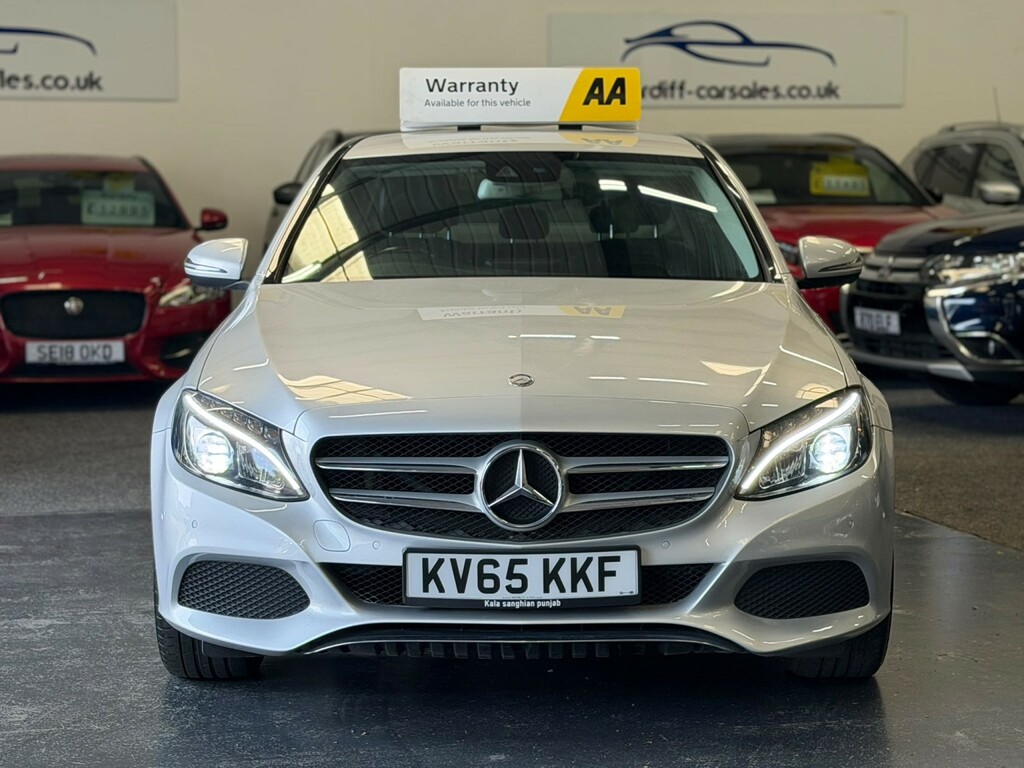 Mercedes-Benz C Class Saloon 2.1 C220d Sport 201565 KV65KKF Silver #2