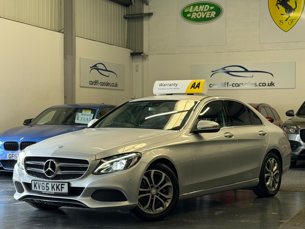 Mercedes-Benz C Class Saloon 2.1 C220d Sport 201565 KV65KKF Silver #3