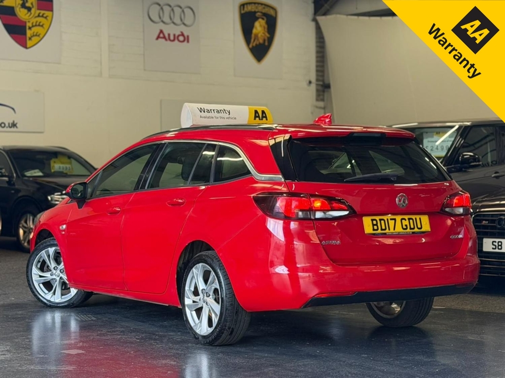 Vauxhall Astra 1.6 Cdti Ecoflex Sri Nav Red