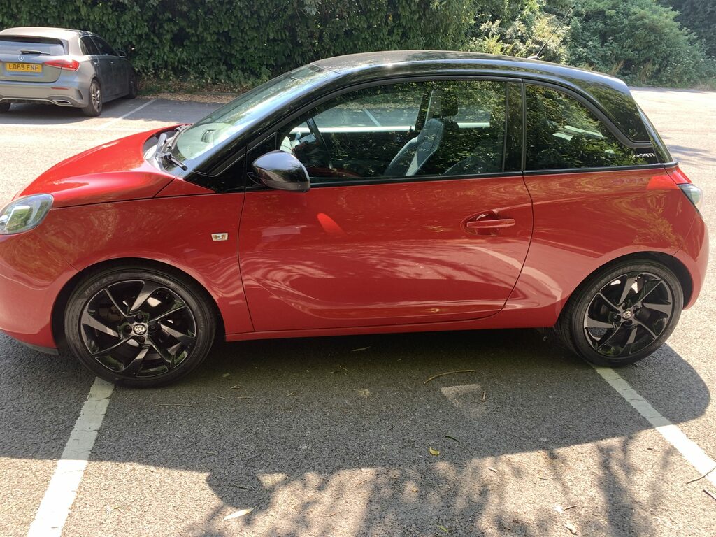 Vauxhall Adam S1.2i Ecoflex Energised Euro 6 S WJ17OYS Red #4