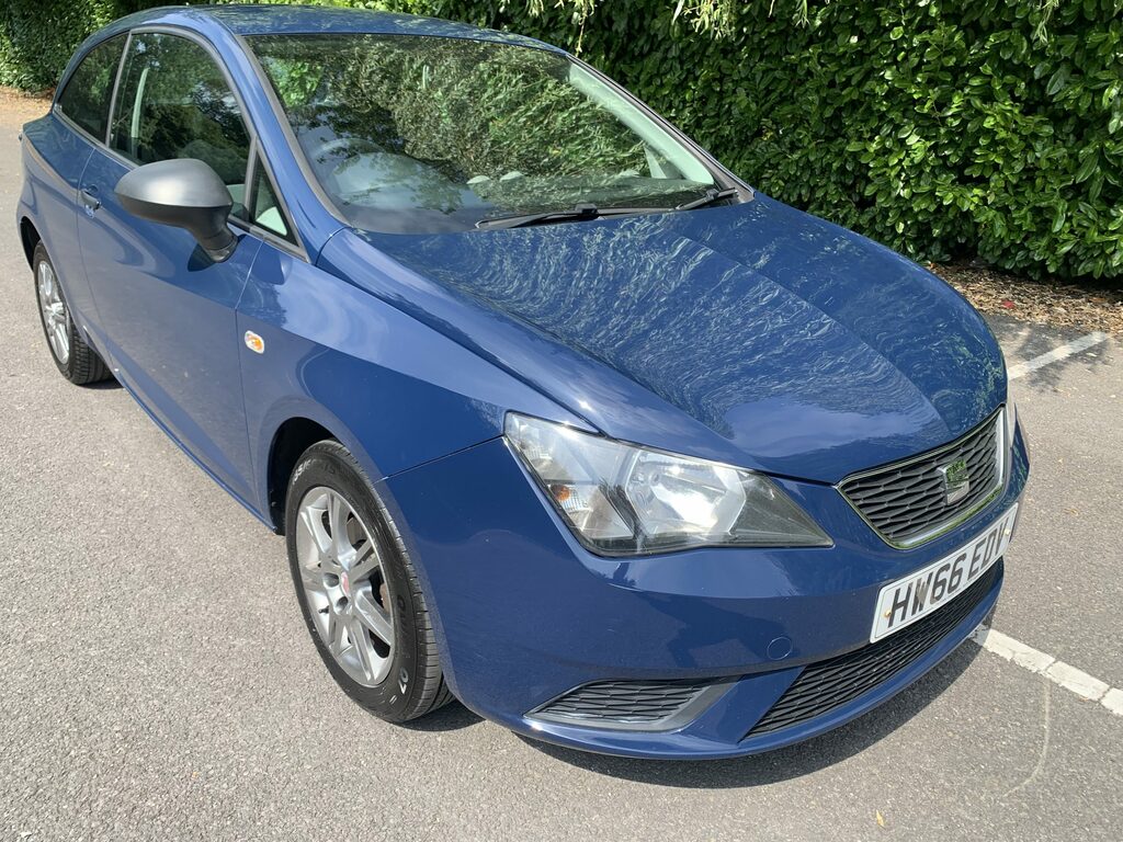 Seat Ibiza 1.0 S Sport Coupe Euro 6 Ac Blue