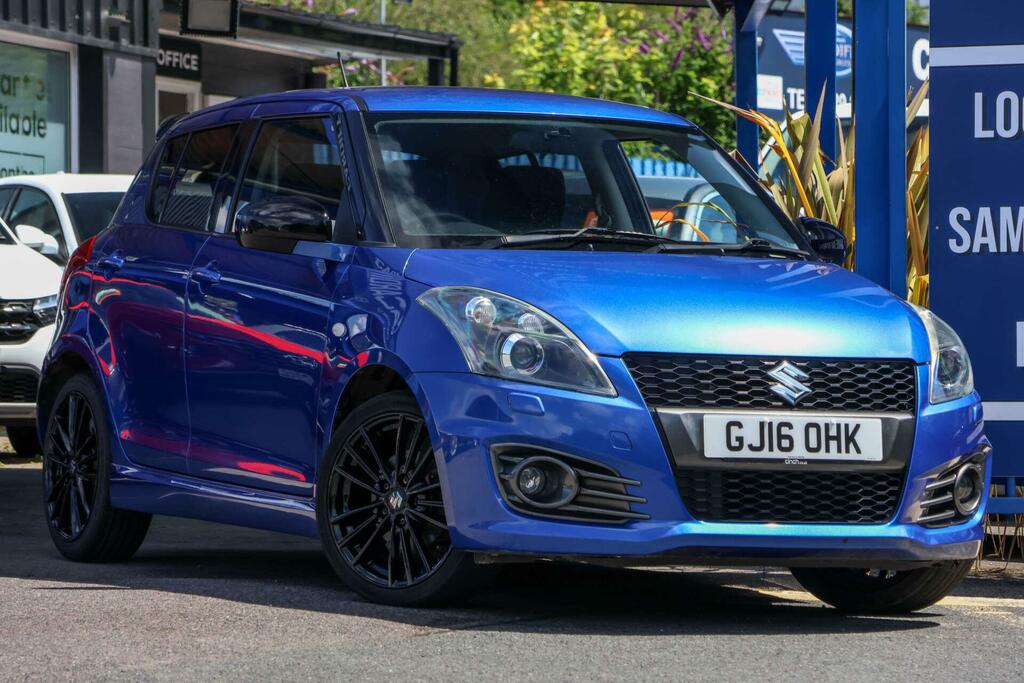 Suzuki Swift 1.6 Sport Euro 6 Snav Blue