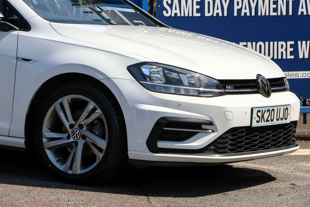 Volkswagen Golf 2.0 Tdi R-line Dsg Euro 6 Ss SK20UJO White #3