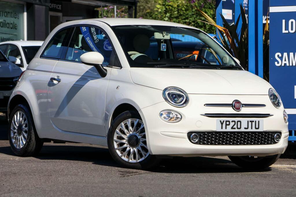 Fiat 500 Lounge White