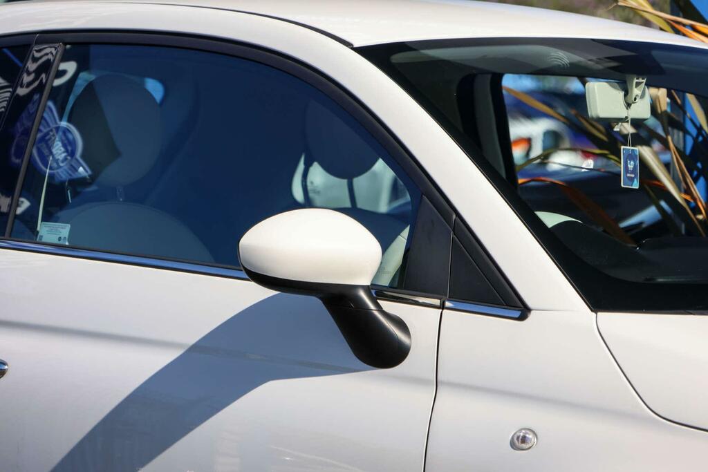 Fiat 500 Lounge White #5