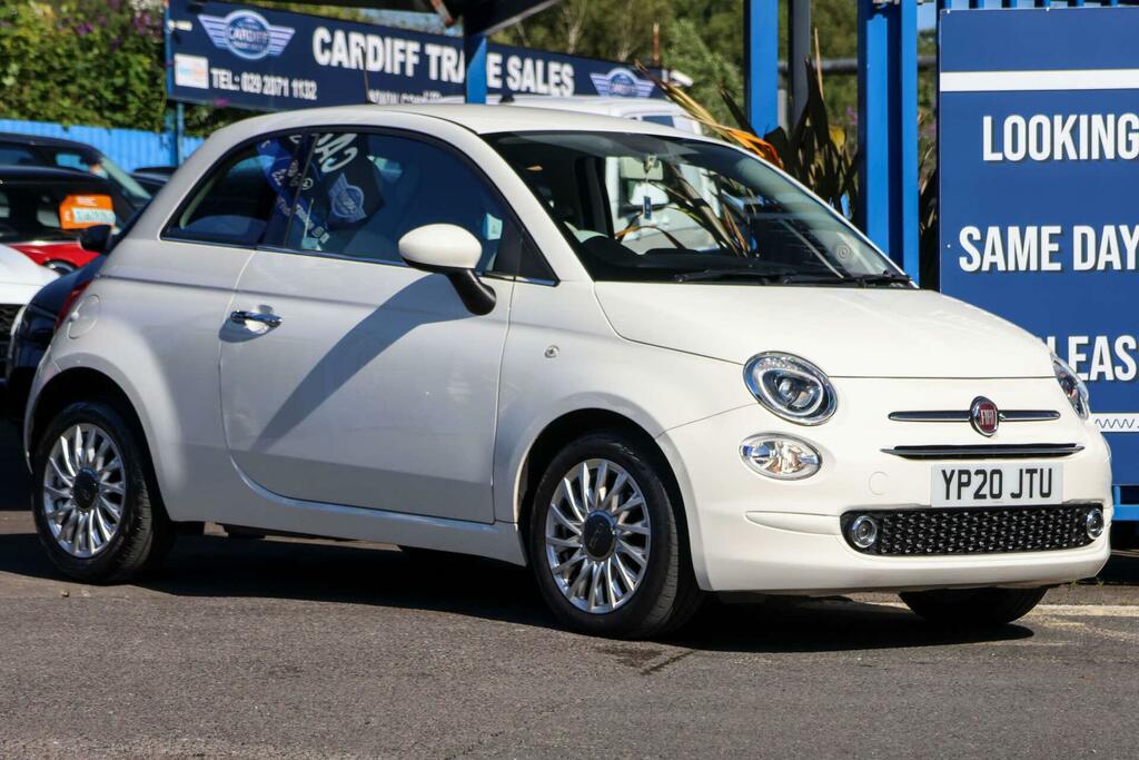 Fiat 500 Lounge White #2
