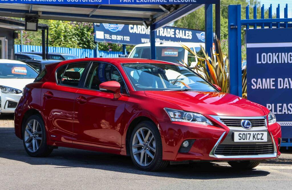 Lexus CT 1.8 200H Executive Edition Cvt Euro 6 Ss Red #2