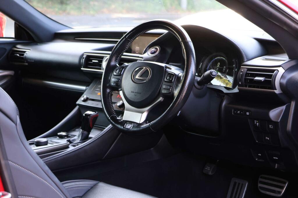 Lexus RC F Sport Red #4
