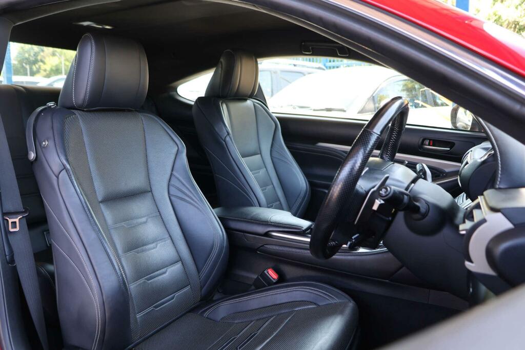 Lexus RC F Sport Red #5