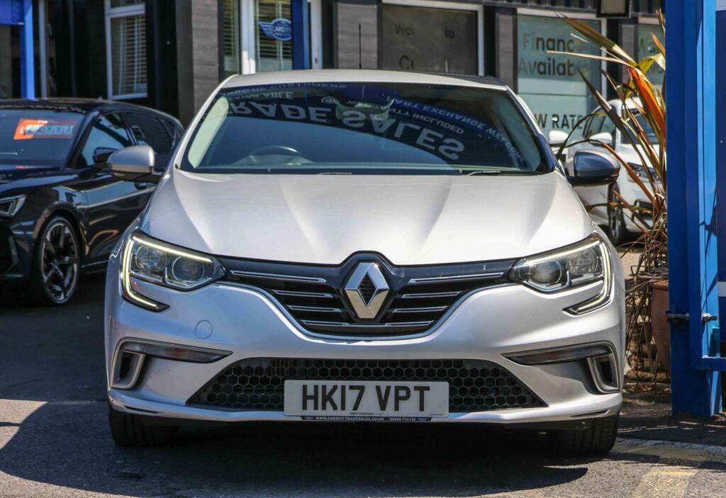 Renault Megane 1.6 Dci Gt Line Nav Euro 6 Ss Silver #3
