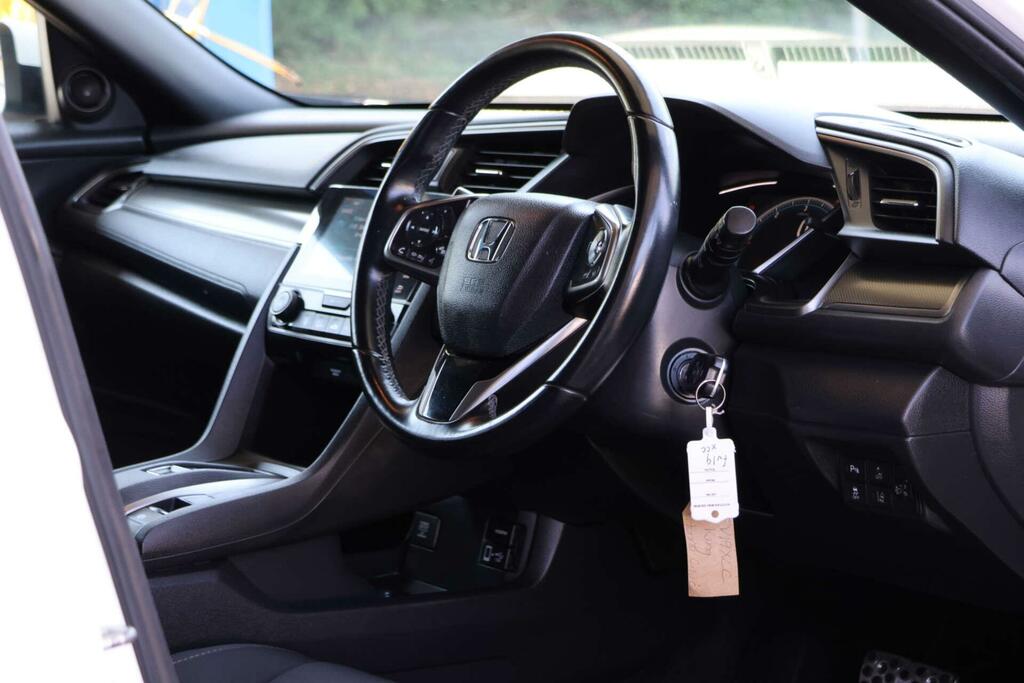Honda Civic Sr White #4