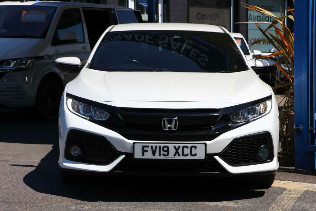 Honda Civic Sr White #3