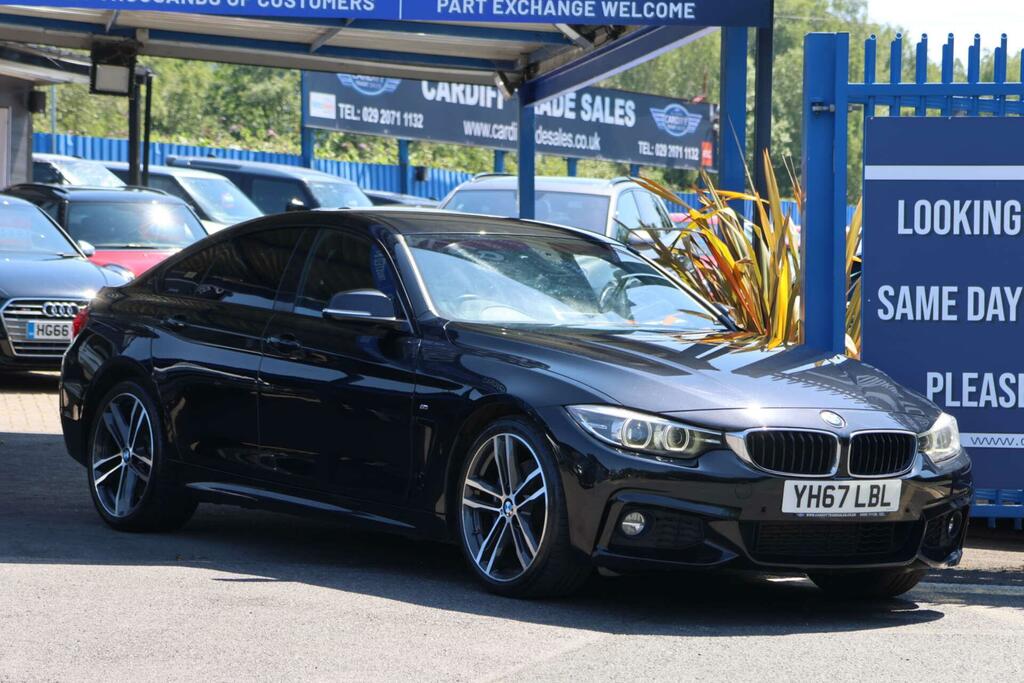 BMW 4 Series Gran Coupe M Sport Black #2