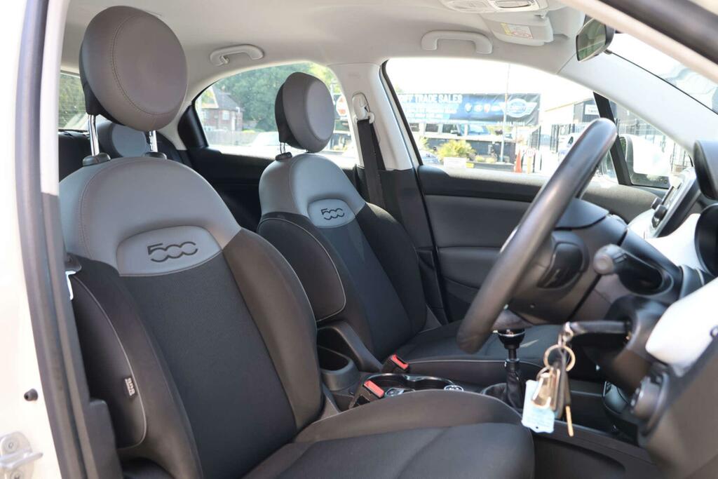 Fiat 500X Pop Star White #5