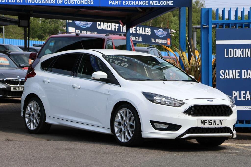 Ford Focus Zetec S White #2