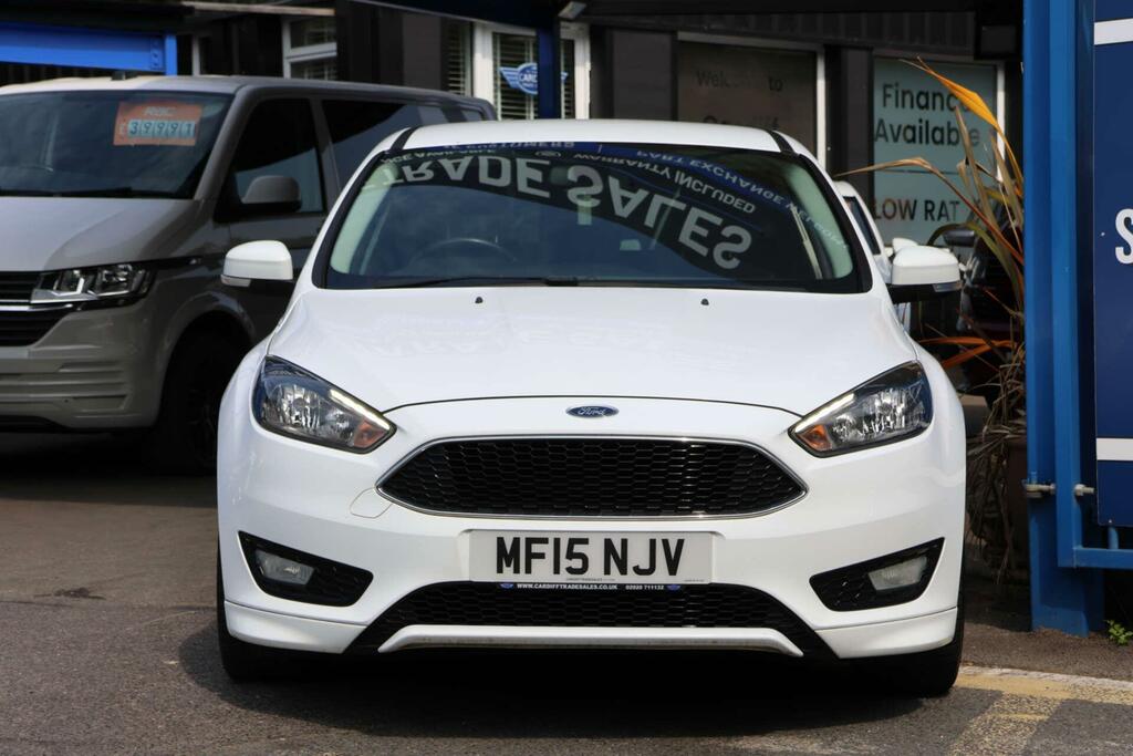 Ford Focus Zetec S White #3