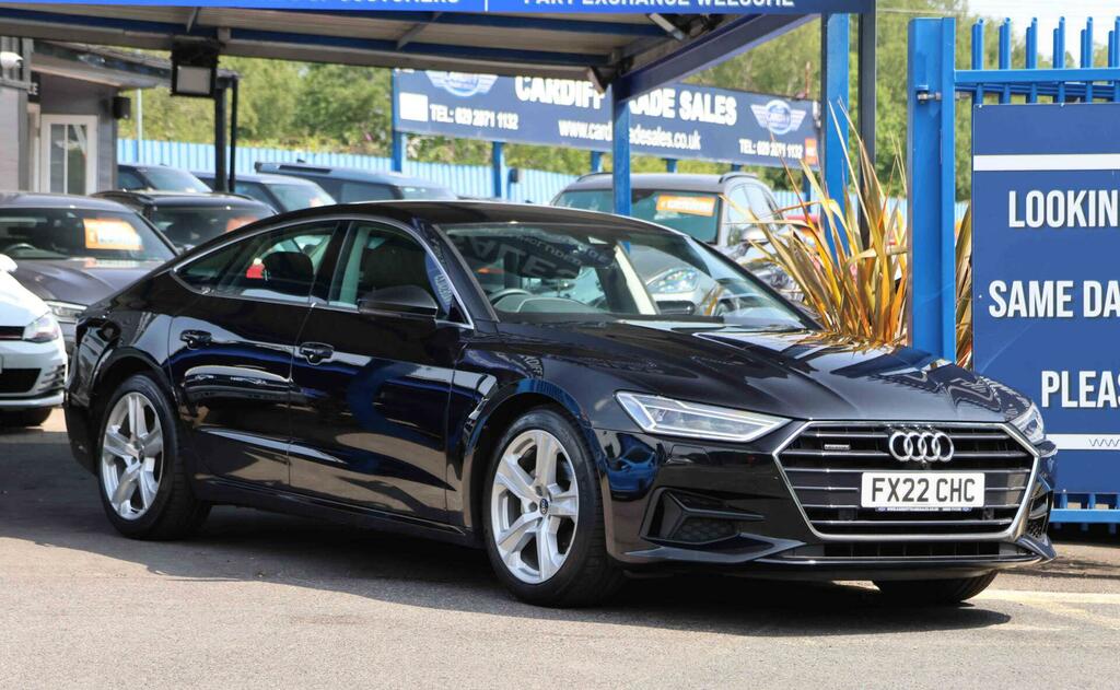 Audi A7 Sport Black #2